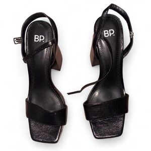 BP Black Strappy Heels